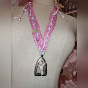 Handmade Kaptured Kewpie Necklace